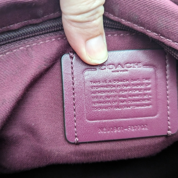 Coach Marlon signature hobo - Picture 5 of 8